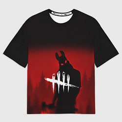 Мужская футболка оверсайз Dead by Daylight