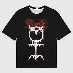Мужская футболка оверсайз Ghostemane sign
