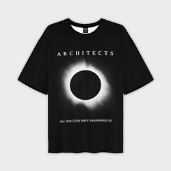 Футболка оверсайз мужская Architects: Black Eclipse, цвет: 3D-принт