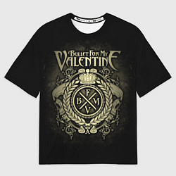 Футболка оверсайз мужская Bullet For My Valentine, цвет: 3D-принт