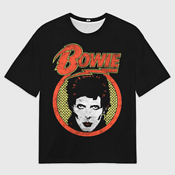 Футболка оверсайз мужская Дэвид Боуи, цвет: 3D-принт