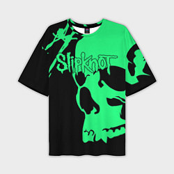 Футболка оверсайз мужская Slipknot: Acid Skull, цвет: 3D-принт