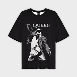 Мужская футболка оверсайз Queen Star