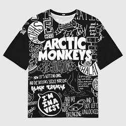 Футболка оверсайз мужская Arctic Monkeys: I'm in a Vest, цвет: 3D-принт