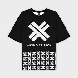 Мужская футболка оверсайз Eskimo Callboy: Cross