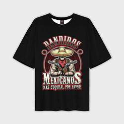 Футболка оверсайз мужская Bandidos, цвет: 3D-принт