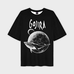 Футболка оверсайз мужская Gojira: Space, цвет: 3D-принт