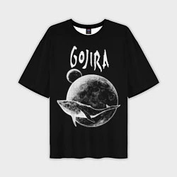 Футболка оверсайз мужская Gojira: Space, цвет: 3D-принт