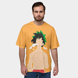 Футболка оверсайз мужская Моя Геройская Академия, цвет: 3D-принт — фото 2