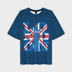 Мужская футболка оверсайз London: Great Britain