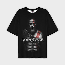 Мужская футболка оверсайз God of War