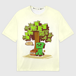 Мужская футболка оверсайз Forest Creeper