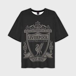 Футболка оверсайз мужская Liverpool - Classic Est 1892, цвет: 3D-принт