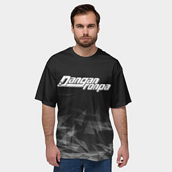 Футболка оверсайз мужская DANGANRONPA, цвет: 3D-принт — фото 2