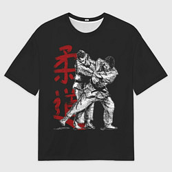 Футболка оверсайз мужская Judo, цвет: 3D-принт