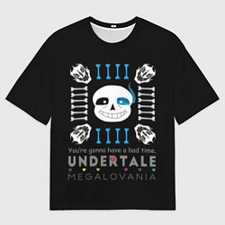 Футболка оверсайз мужская Undertale, цвет: 3D-принт