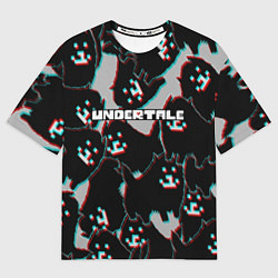 Мужская футболка оверсайз Undertale