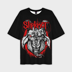 Мужская футболка оверсайз Slipknot: Devil Goat