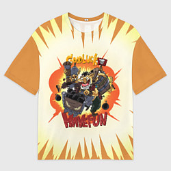 Футболка оверсайз мужская Techies габен - Have Fun!, цвет: 3D-принт