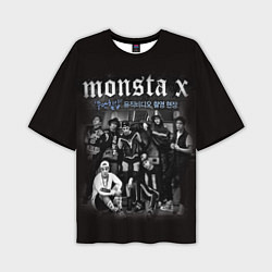 Мужская футболка оверсайз Monsta X