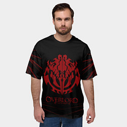 Футболка оверсайз мужская Overlord, цвет: 3D-принт — фото 2