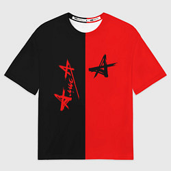 Футболка оверсайз мужская АлисА, цвет: 3D-принт