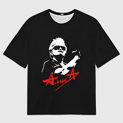 Футболка оверсайз мужская АлисА, цвет: 3D-принт