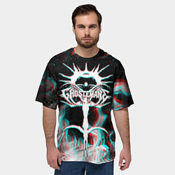 Футболка оверсайз мужская GHOSTEMANE GLITCH, цвет: 3D-принт — фото 2