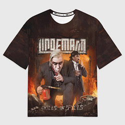 Мужская футболка оверсайз LINDEMANN: Skills in Pills