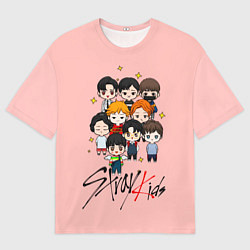 Футболка оверсайз мужская Stray Kids, цвет: 3D-принт