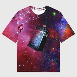 Футболка оверсайз мужская Doctor Who, цвет: 3D-принт