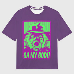 Футболка оверсайз мужская Oh my good!!, цвет: 3D-принт