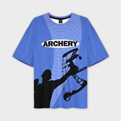 Футболка оверсайз мужская Archery, цвет: 3D-принт