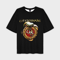 Футболка оверсайз мужская Whitesnake, цвет: 3D-принт