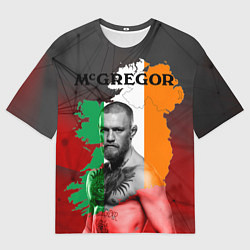 Футболка оверсайз мужская Конор, цвет: 3D-принт