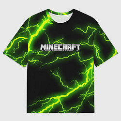 Футболка оверсайз мужская MINECRAFT STORM, цвет: 3D-принт
