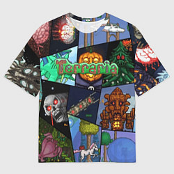 Мужская футболка оверсайз Terraria