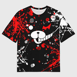 Футболка оверсайз мужская MONOKUMA, цвет: 3D-принт