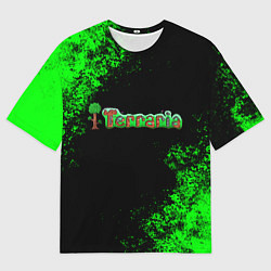 Мужская футболка оверсайз Terraria