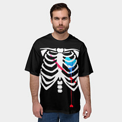 Футболка оверсайз мужская UNDERTALE, цвет: 3D-принт — фото 2