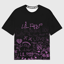 Мужская футболка оверсайз LIL PEEP