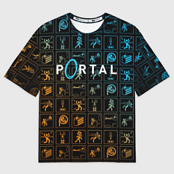 Мужская футболка оверсайз PORTAL