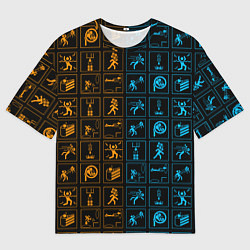 Мужская футболка оверсайз PORTAL