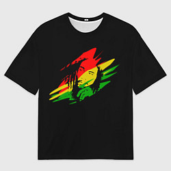 Мужская футболка оверсайз Боб Марли