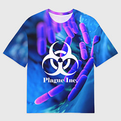 Мужская футболка оверсайз PLAGUE INC