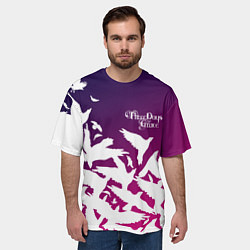 Футболка оверсайз мужская Three Days Grace, цвет: 3D-принт — фото 2