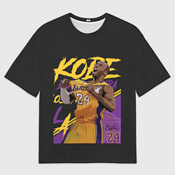 Мужская футболка оверсайз Kobe Bryant