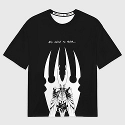 Футболка оверсайз мужская Hollow Knight, цвет: 3D-принт