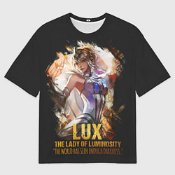 Футболка оверсайз мужская Lux, цвет: 3D-принт