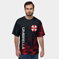 Футболка оверсайз мужская UMBRELLA CORP, цвет: 3D-принт — фото 2